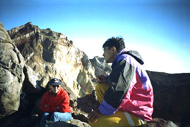 Volcano Mount Agung Bali casual conversation