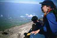 Volcano Mount Agung Bali clear skies