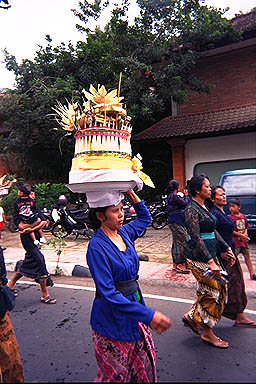 Balinese Funeral in Ubud cake
