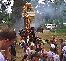 Balinese Funeral in Ubud cremation 