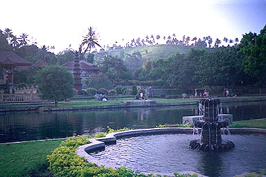 Tirta Ganga Water Palace Bali pools