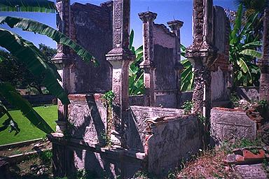 Tirta Ganga Water Palace Bali ujung ruins