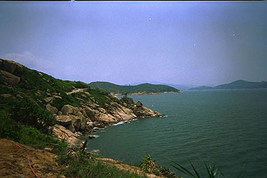 Hong Kong shoreline