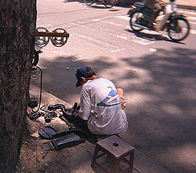 Saigon bike repair